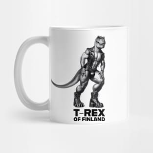 T-Rex of Finland - Funny LGBT Gift Idea with Jurassic Theme Mug